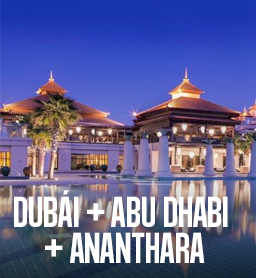 Dubái + Abu Dhabi + Anantara